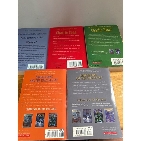Charlie Bone Book Series Lot of 1-5 by Jenny Nimmo Paperback - Picture 6 of 6
